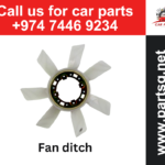 Toyota Landcruiser Fan ditch