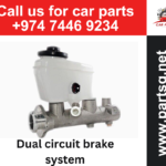 Toyota Landcruiser Dual circuit brake system