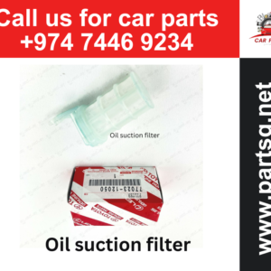Toyota land cruiser Oil suction filter