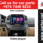 Toyota Landcruiser Video player