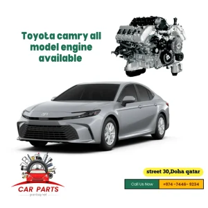 Toyota camry engine in Doha, Qatar.